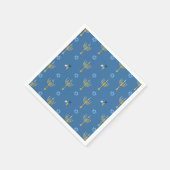 Happy Hanukkah Pattern Napkins Servet (Hoek)
