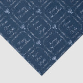 Happy Hanukkah Peace Love Light Tissuepapier (Detail)