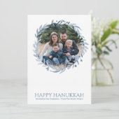 Happy Hanukkah - Persoonlijke feestdag - foto Feestdagenkaart (Staand voorkant)