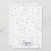 Happy Hanukkah Photo Color Matking Text Effect Feestdagenkaart (Achterkant)