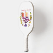 Happy Hanukkah Pickle Ball Racket (Links)