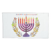 Happy Hanukkah Pillowcases Kussensloop (Achterkant-Rechts)