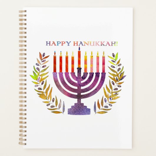 Happy Hanukkah Planner (Voorkant)