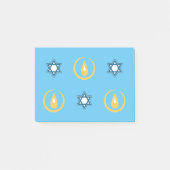 Happy Hanukkah Post-it® Notes (Voorkant)