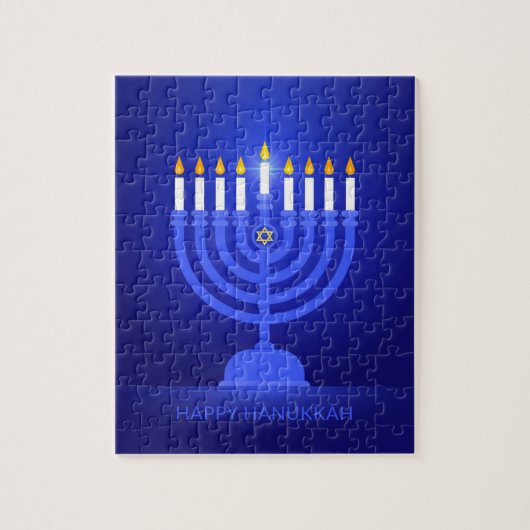 Happy Hanukkah Puzzle Legpuzzel (Verticaal)