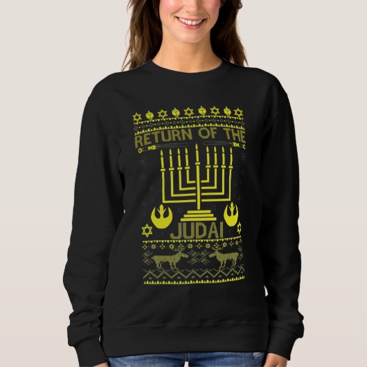 Happy Hanukkah Retun Of The Judai Ugly Sweater Chr (Voorkant)