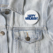 Happy Hanukkah! Ronde Button 5,7 Cm (In situ)