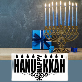 Happy Hanukkah Rubberstempel
