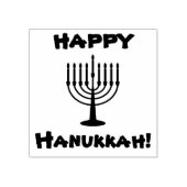 Happy Hanukkah Rubberstempel (Afrduk)