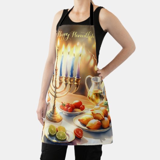 Happy Hanukkah Schort (Insitu)