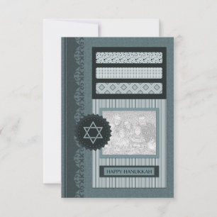 happy hanukkah ( scrapbook ) kaart