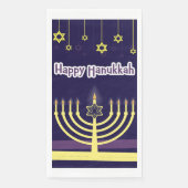 Happy Hanukkah Servet (Voorkant)