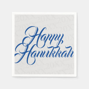 Happy Hanukkah Servet