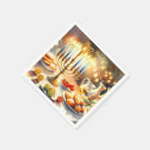 Happy Hanukkah Servet (Hoek)