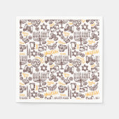 Happy Hanukkah Servet (Voorkant)