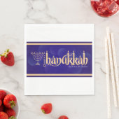 Happy Hanukkah  Servet (Insitu)