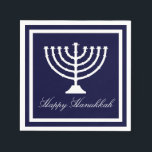 Happy Hanukkah Servetten<br><div class="desc">Happy Hanukkah</div>