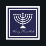 Happy Hanukkah Servetten<br><div class="desc">Happy Hanukkah</div>
