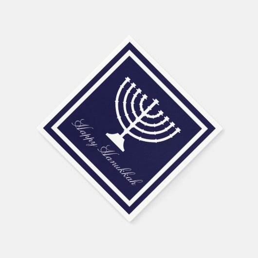 Happy Hanukkah Servetten (Hoek)