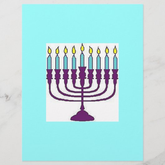 Happy Hanukkah Shalom Flyer (Voorkant)
