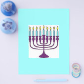 Happy Hanukkah Shalom Flyer (Enkel)