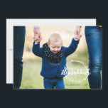 Happy Hanukkah Snow Bubbles Holiday-fotokaart Feestdagenkaart<br><div class="desc">Stijlvolle en leuke Happy Hanukkah Snow Bubbles Holiday-fotokaart is perfect voor al je vrienden en familie dit vakantiejaar.  Pas de tekst aan met uw familienaam en het jaar en verwissel het afbeelding voor een foto van uw kinderen,  huisdier of het hele gezin.</div>