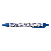 Happy Hanukkah Spinning Dreidel Blauwe Inkt Pen (Bodem)
