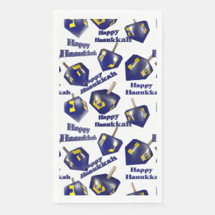 Happy Hanukkah Spinning Dreidel Servet