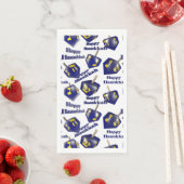 Happy Hanukkah Spinning Dreidel Servet (Insitu)