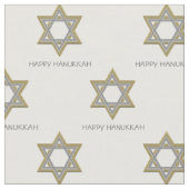 HAPPY HANUKKAH | Star of David tekst Stof (Close Up)