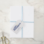 Happy Hanukkah Star van David Holiday Gift Labels Cadeaulabel<br><div class="desc">Leuke en leuke Happy Chanoeka Star of David Pattern Holiday Gift Labels zijn ideaal voor dit vakantieseizoen cadeau geven behoeften. Deze labels zijn ideaal voor wijnflessen,  koekjes of andere zelfgemaakte vakantiegerechten.</div>