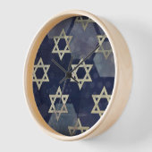 Happy Hanukkah Star van David menorah Dreidel Slip (Hoek)