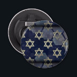 Happy Hanukkah Star van David menorah Dreidel Slip Button Flesopener<br><div class="desc">Happy Hanukkah Star van David menorah Dreidel SlipperyJoe's artistieke viering Candles Jewish Hebrew Chanukah geeft decoraties van de judaïstische religie</div>