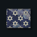 Happy Hanukkah Star van David menorah Dreidel Slip Canvas Afdruk<br><div class="desc">Happy Hanukkah Star van David menorah Dreidel SlipperyJoe's artistieke viering Candles Jewish Hebrew Chanukah geeft decoraties van de judaïstische religie</div>