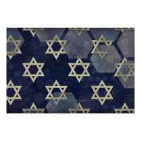Happy Hanukkah Star van David menorah Dreidel Slip