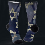 Happy Hanukkah Star van David menorah Dreidel Slip Sokken<br><div class="desc">Happy Hanukkah Star van David menorah Dreidel SlipperyJoe's artistieke viering Candles Jewish Hebrew Chanukah geeft decoraties van de judaïstische religie</div>
