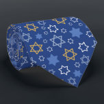 Happy Hanukkah Star van David Stropdas<br><div class="desc">Happy Hanukkah Star van David Pattern</div>