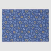 Happy Hanukkah Star van David Tissuepapier (Voorkant)