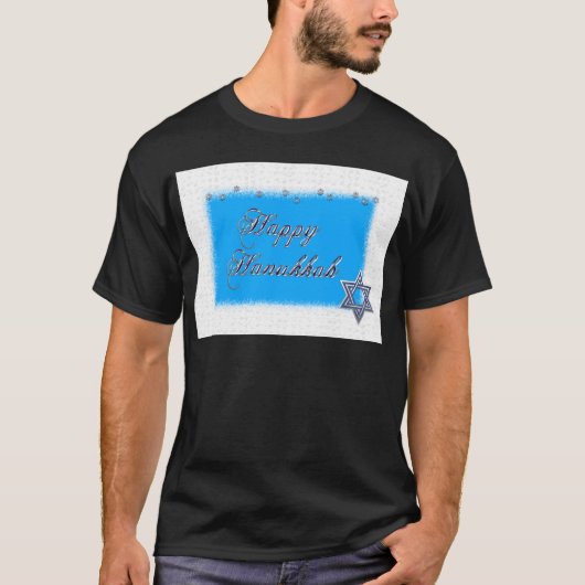 happy hanukkah ster t-shirt (Voorkant)