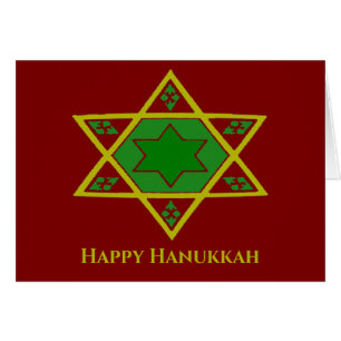 Happy Hanukkah, ster van David