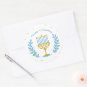 Happy Hanukkah Sticker (Envelop)