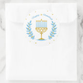 Happy Hanukkah Sticker (Tas)