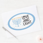 Happy Hanukkah Stickers (Envelop)