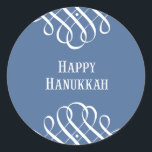 Happy Hanukkah Stickers<br><div class="desc">Happy Hanukkah!</div>