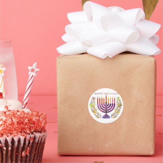 Happy Hanukkah Stickers (Feest)