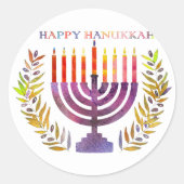 Happy Hanukkah Stickers (Voorkant)