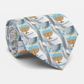 Happy Hanukkah Stropdas (Opgerold)