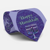 Happy Hanukkah Stropdas (Opgerold)