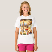 Happy Hanukkah T-shirt (Voorkant volledig)