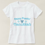 happy hanukkah t-shirt<br><div class="desc">Vrolijk geërgerd Hanukkah!</div>